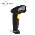 1D wired laser scan bar code reader corded handheld barcode scanner